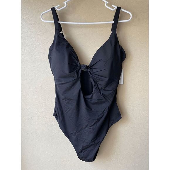 Andie the Santorini One Piece in Black - Picture 1 of 2